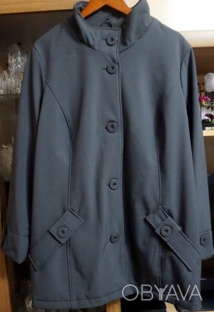 Новая куртка ,66 р
длина куртки  80 см,
длина рукава  63 см, 
ширина в груди . . фото 1