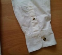 Продам мужскую белую рубашку. Замеры: плечи 56 см, рукава 66 см, ПОГ 66 см, длин. . фото 5