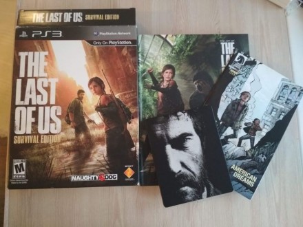The Last of Us Survival Edition 
Комплект полный и включает в себя стилбук с иг. . фото 2