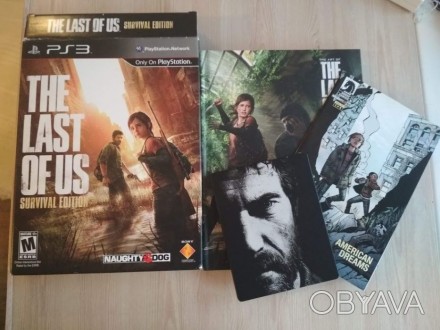 The Last of Us Survival Edition 
Комплект полный и включает в себя стилбук с иг. . фото 1