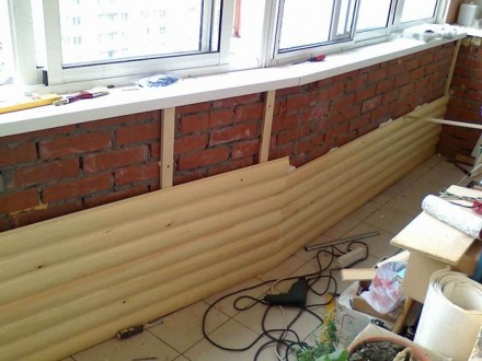 Добрый день, предлагаем наши услуги по обшивки домов балконов дач саун бани по н. . фото 5