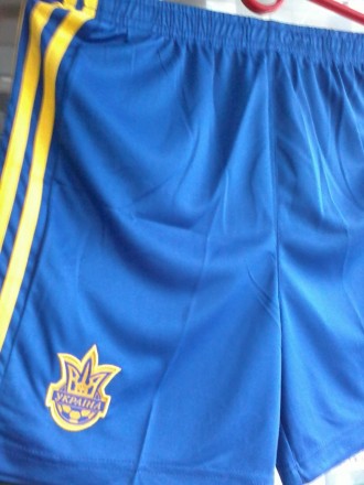 Форма футбольная Сборная Украины сзади без номера-чистая. размер(s)или 40-42 Зам. . фото 6