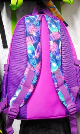 Очень красивый школьный рюкзак для девочек начальных классов, изготовлен из  пло. . фото 4