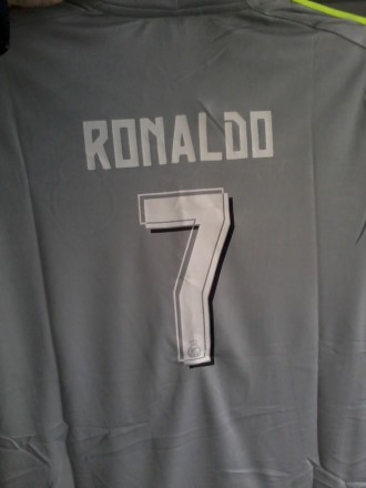 Форма футбольная футболка и шорты Реал серая размер( s)или 40-42. Замеры---футбо. . фото 3
