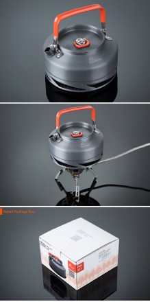 Чайник з теплообмінним елементом, який збільшує ефективну площу нагріву і запобі. . фото 3