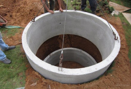 Предприятие изготовит бетонные кольца для сливных ям и септиков.Также доставка и. . фото 2
