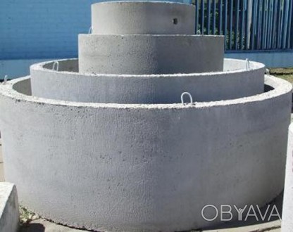 Наше предприятие изготовит бетонные кольца под заказ любых размеров.Также достав. . фото 1