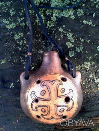 ОКАРИНА –  це керамічний духовий інструмент, зроблений руками досвідчених майстр. . фото 1