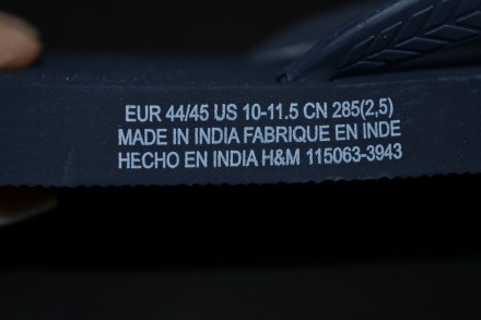 Flip-flops   H&M
Цвет т. синий
Размеры есть
40-41- длина от края до края 28см. . фото 5
