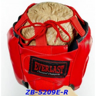 Шлем для единоборств с прозрачной маской FLEX EVERLAST ZB-5209E красный, размеры. . фото 13