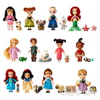 Большой подарочный набор мини принцесс из самых разных мультфильмов от Диснея.
. . фото 1