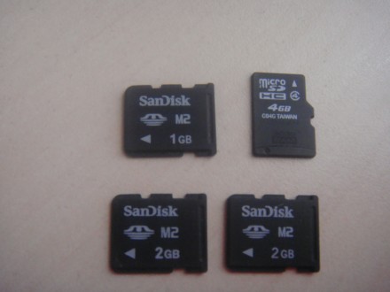 1.Карта памяти SanDisk Memory Stick Micro M2 1Gb - 100 грн
2.Карта памяти SanDi. . фото 2