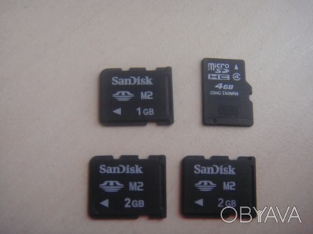 1.Карта памяти SanDisk Memory Stick Micro M2 1Gb - 100 грн
2.Карта памяти SanDi. . фото 1