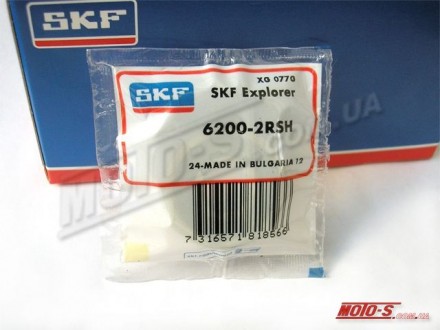 Подшипник SKF 6200-2RSH (10x30x9)
Закрытый с двух сторон резиновым уплотнением
. . фото 3