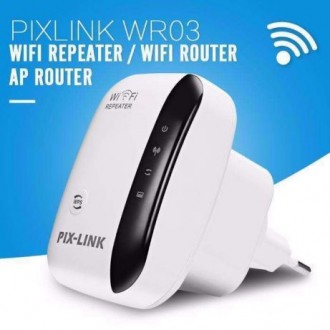 PIXLINK WR03
Спецификация:
-Wi-Fi ретранслятор представляет собой комбинирован. . фото 2