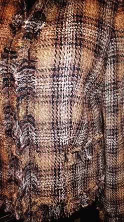 Симпатичный пиджак 48р.в очень хорошем состоянии,бежево-коричневый с люрексом,в . . фото 7