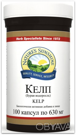 Kelp 
Бурая водоросль
Форма выпуска: 100 капсул по 530 мг ✅Обеспечивает нормал. . фото 1