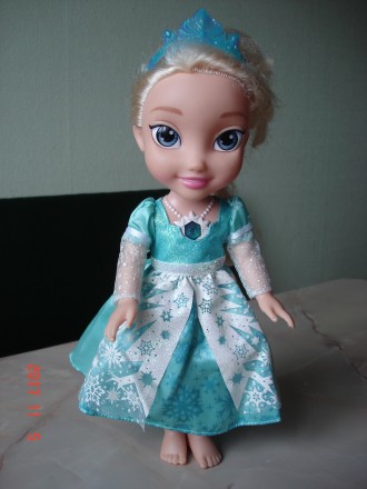 Продам куклу Эльза холодное сердце Frozen Elsa Disney. Высота 28 см. В хорошем с. . фото 2