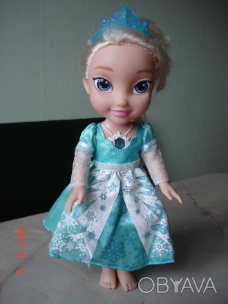 Продам куклу Эльза холодное сердце Frozen Elsa Disney. Высота 28 см. В хорошем с. . фото 1
