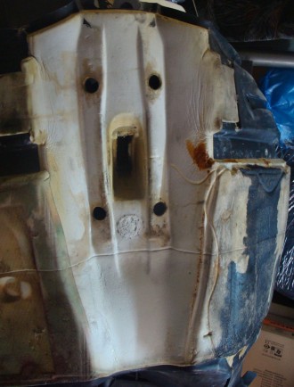 Гумове покриття підлоги задніх пасажирів з заворотом Renault Kangoo 1998-2008р.в. . фото 9