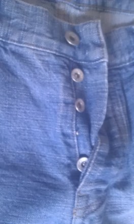 Очень качественные джинсы - плотный, не тонкий коттон. Отличное состояние (недос. . фото 5