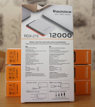 Внешний аккумулятор REDDAX — это отличное решение для поддержки работоспособност. . фото 10