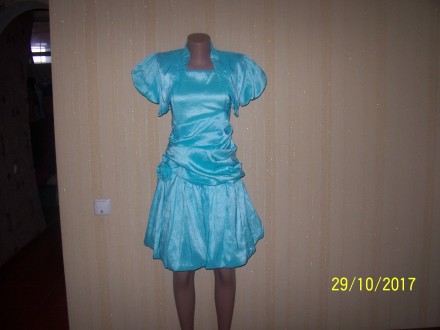 очень красивое платье 2 в одном.платье Defile/Турция на наш 46 размер. состав тк. . фото 7