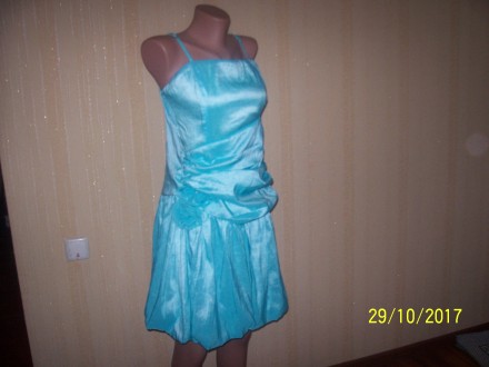 очень красивое платье 2 в одном.платье Defile/Турция на наш 46 размер. состав тк. . фото 3