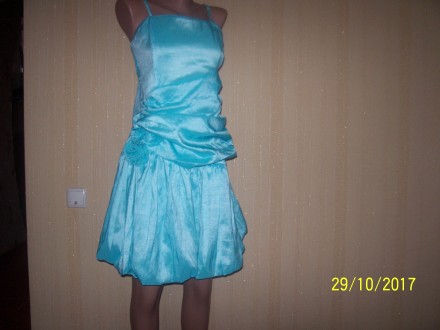 очень красивое платье 2 в одном.платье Defile/Турция на наш 46 размер. состав тк. . фото 2