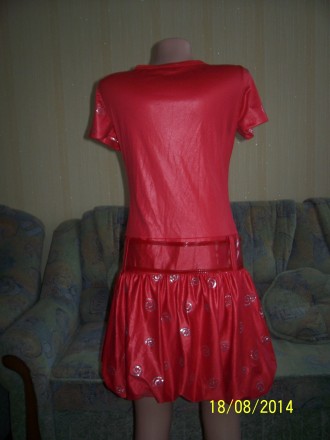 фирменное Турецкое платье на наш 46 размер.платье ткань 96%коттон +4%эластан.+по. . фото 4