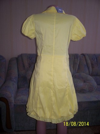 фирменное Турецкое платье на наш 46 размер.ткань 96%коттон+4%эластан.ткань ярче . . фото 6