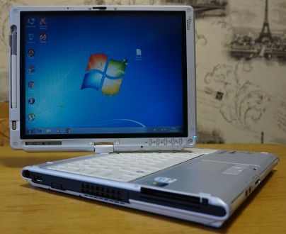 Ноутбук (Нетбук) Fujitsu Siemens LifeBook T4210 компактний, планшетний з поворот. . фото 2