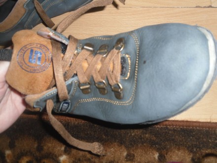 Отличное состояние кожаных кроссовок(сын обувал месяц,смалились),длина стельки 2. . фото 6