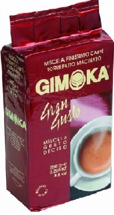 Кава мелена GIMOKA 250 gran gusto.
Країна виробник: Італія. Жовта.  оптом.
Роз. . фото 2