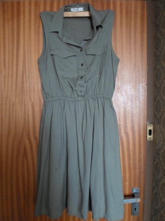 Продам женское платье фирма Colin’s, размер S. Цвет хаки, на подкладке, по талии. . фото 8