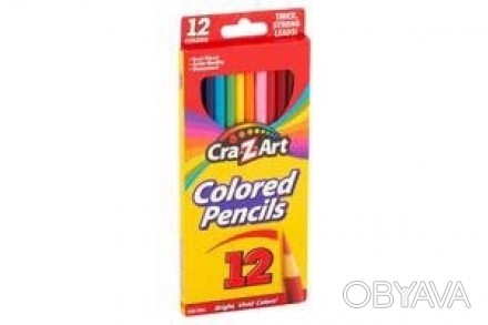 Цветные карандаши Cra-Z-Art​

12 Colored Pencils

(12 цветных карандашей)

. . фото 1