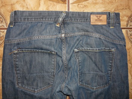 Брюки джинсы PME Legend type TR110  синие size xL/W33L32/52 100% хлопок.на наш 5. . фото 6