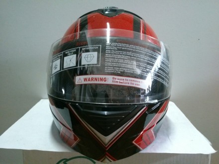 Продам мото шлем модуляр (трансформер) York с откидным подбородком. Оболочка из . . фото 3