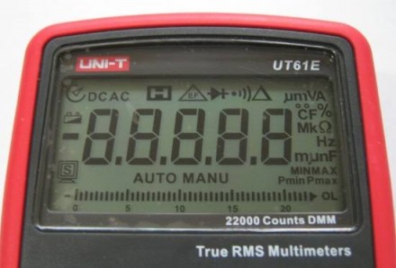 UNI-T UTM 161E (UT61E) – высококачественный, высокоточный многофункциональный ци. . фото 3