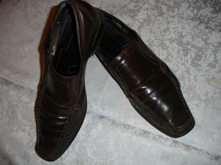 Туфлі 42-43 р. EGLE (вказаний розмір 42, але пасуватимуть на 43-ій), темно-корич. . фото 12