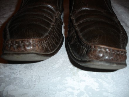 Туфлі 42-43 р. EGLE (вказаний розмір 42, але пасуватимуть на 43-ій), темно-корич. . фото 4