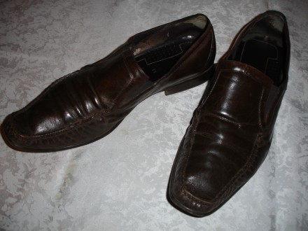 Туфлі 42-43 р. EGLE (вказаний розмір 42, але пасуватимуть на 43-ій), темно-корич. . фото 3