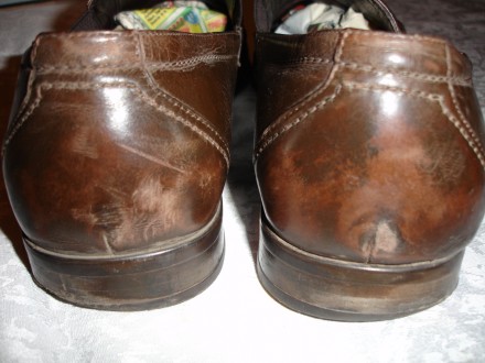 Туфлі 42-43 р. EGLE (вказаний розмір 42, але пасуватимуть на 43-ій), темно-корич. . фото 6