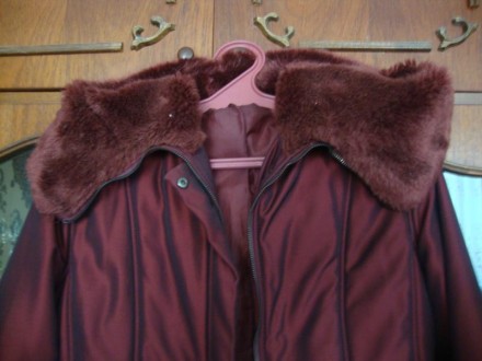 Зимняя куртка - тёплая - фабричная - размер 46-48. . фото 4