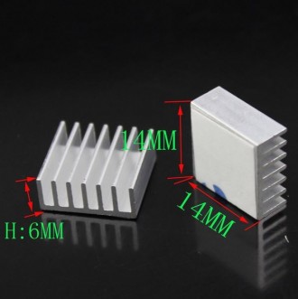 Радиатор алюминевый для микросхем самоклеющийся

подходит для чипов на v56 v59. . фото 3