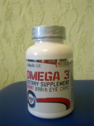 Omega 3 BioTech USA – это рыбий жир (омега 3) в гелевых капсулах для максимально. . фото 3