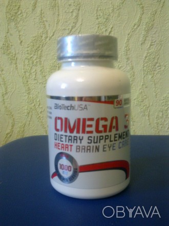 Omega 3 BioTech USA – это рыбий жир (омега 3) в гелевых капсулах для максимально. . фото 1