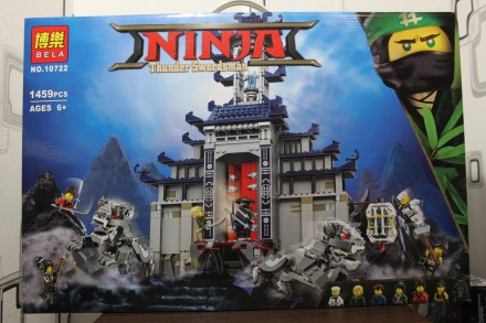 Конструктор Ninjago Movie Bela 10722 (аналог Lego 70617) "Храм Последнего велико. . фото 8