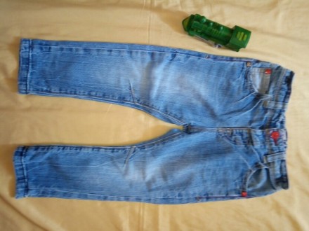 Джинсы на мальчика Next с рожицей на попе, джинсы варенки, узкачи, на 1,5- 2 год. . фото 5