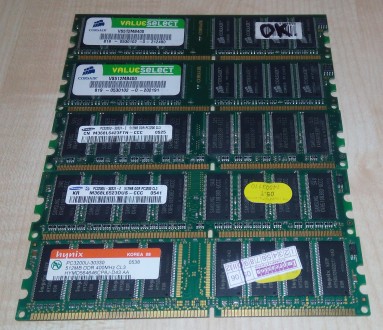Оперативная память для настольного ПК DDR1-512mb
в наличии - 5шт
Состояние на . . фото 3